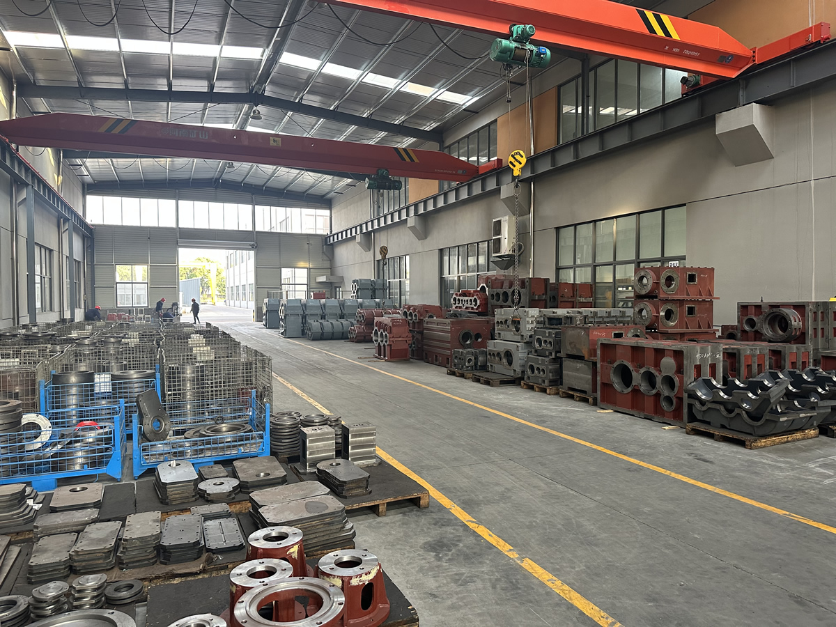 CNC Machining Center Working Scene